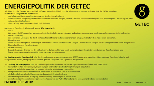 Bild vergrößern: Energiepolitik GETEC 241122