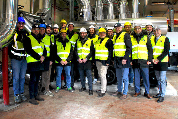 Bild vergrößern: TIM e GETEC_ squadra di lavoro per il Teleriscaldamento a Rozzano